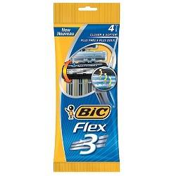 بیک فلکسی خودتراش مردانه سه لبه سه عدد